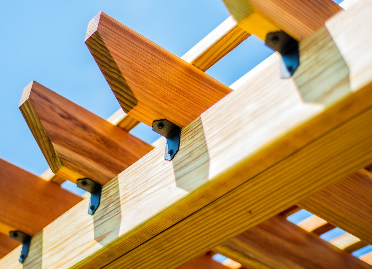 Pergola Decorative Rafter Bracket 2" x 1 1/2" x 1 3/8ths" wide APA21