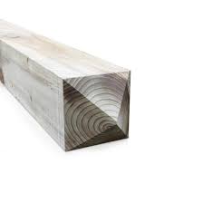 150mm x 150mm Green UC4 Treated Pointed Post 3m - Nicks Timber Store