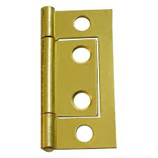 50mm Electro Brass Flush Hinge