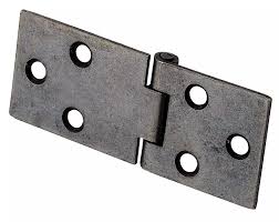 4" x 3" Unequal Hinges Black - Nicks Timber Store