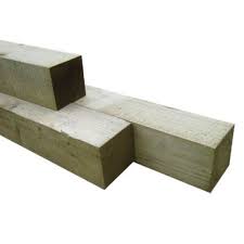 75mm x 75mm Brown UC4 Treated Fence Post 1.8m - Nicks Timber Store