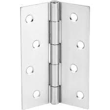 100mm Chrome plated Steel Butt Hinge
