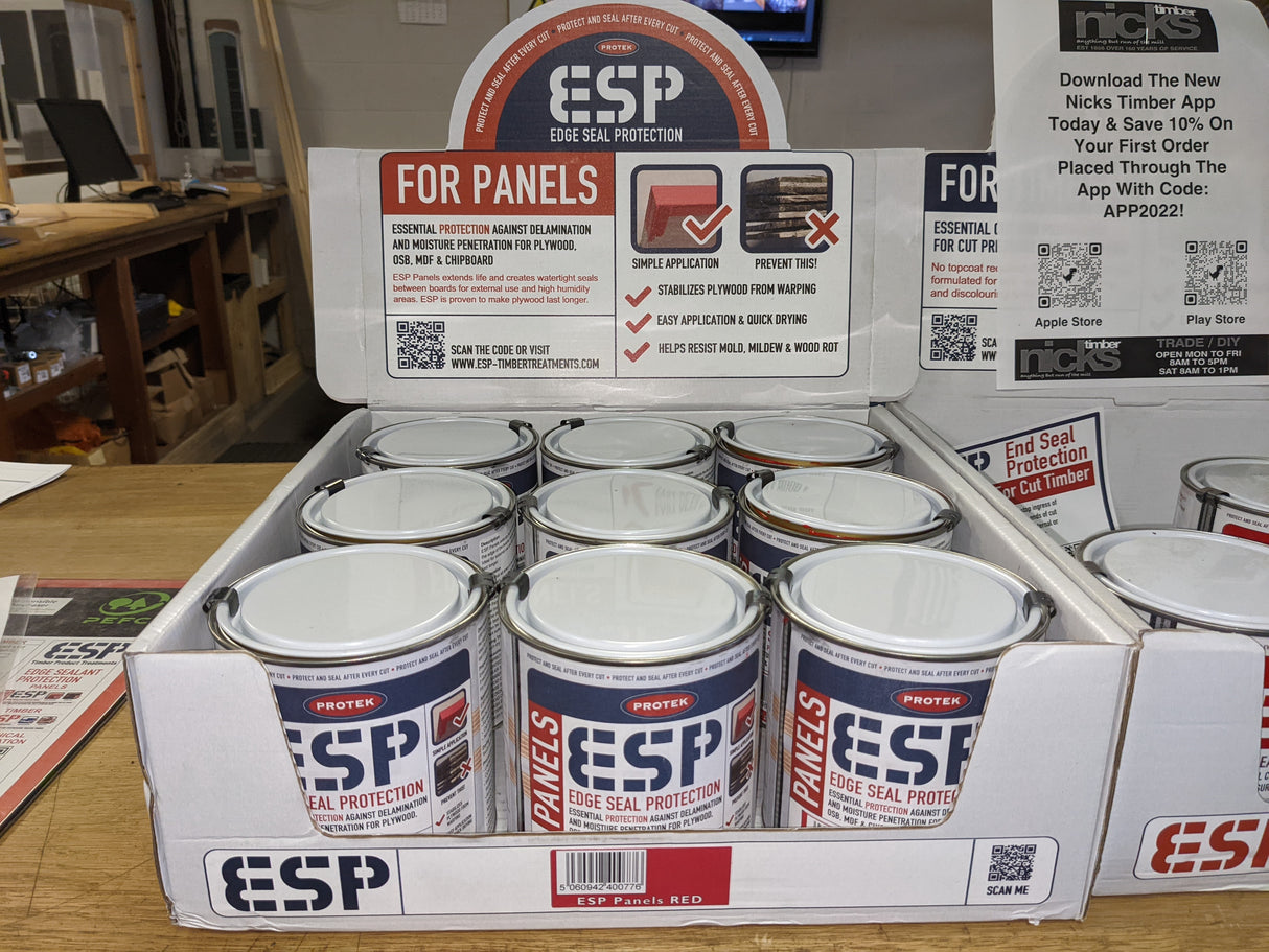 ESP Panel Edge Sealant Red