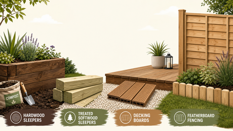 Decking, Sleepers or Gravel? How to Choose the Right Garden Edging and Surfacing for Your DIY Project