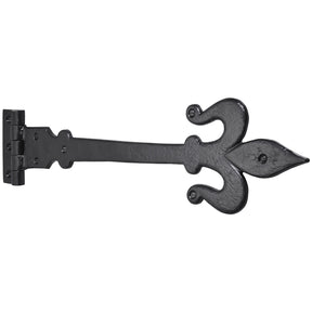 6" Ornamental Tee Hinges Black - Nicks Timber Store