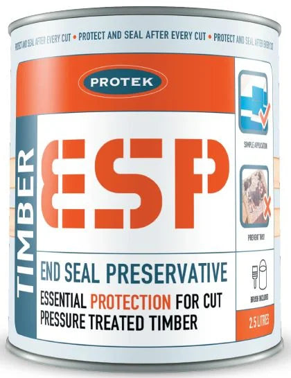 ESP Timber end seal protector 1Ltr Brown