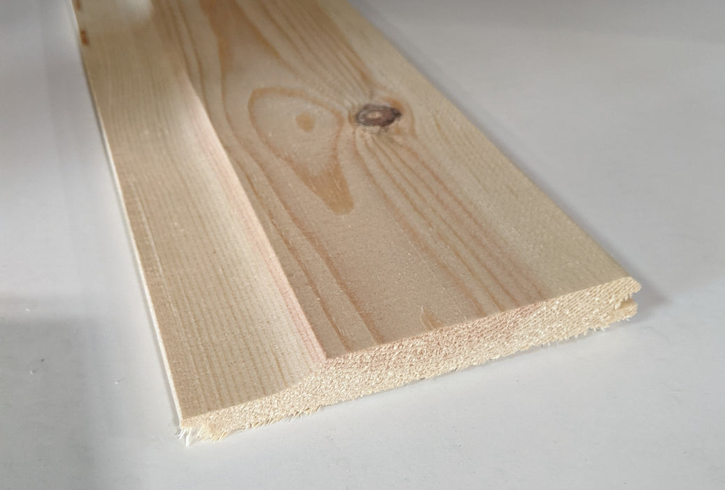 19mm x 125mm Softwood Shiplap 15mm x 120mm Finished size 110mm cover - Nicks Timber Store