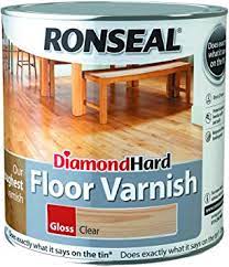 Ronseal Diamond Hard Floor Varnish  Med Oak 2.5ltr