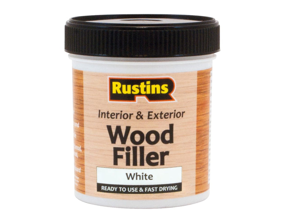 Rustins White Wood Filler 250MLS