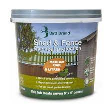 Shed & Fence Medium Oak 1 CP 5 Ltr