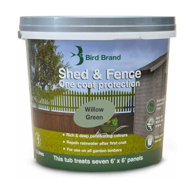 Shed & Fence Willow Green 1 CP 5 Ltr