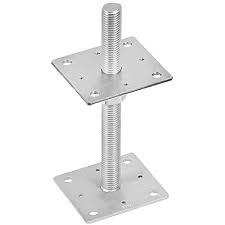 Adjustable Bolt Down Post Support 250mm x 80mm - Nicks Timber Store