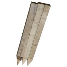 Pointed Pegs 450mm x 47mm x 50mm - Nicks Timber Store